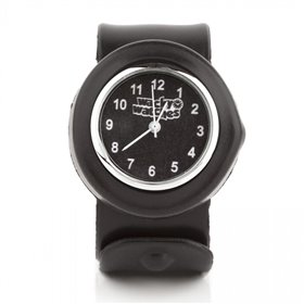 Wacky Watches Παιδικό Ρολόι Με Λουράκι Σιλικόνης Slap Μαύρο  Wacky Watches Παιδικό Ρολόι Με Λουράκι Σιλικόνης Slap Μαύρο