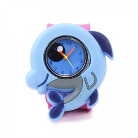 Wacky Watches Παιδικό Ρολόι Με Λουράκι Σιλικόνης Slap Δελφίνι  Wacky Watches Παιδικό Ρολόι Με Λουράκι Σιλικόνης Slap Δελφίνι