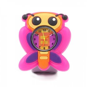 Wacky Watches Παιδικό Ρολόι Με Λουράκι Σιλικόνης Slap Πεταλούδα  Wacky Watches Παιδικό Ρολόι Με Λουράκι Σιλικόνης Slap Πεταλούδα