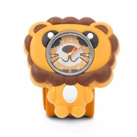 Wacky Watches Παιδικό Ρολόι Με Λουράκι Σιλικόνης Slap Λιοντάρι  Wacky Watches Παιδικό Ρολόι Με Λουράκι Σιλικόνης Slap Λιοντάρι