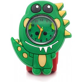 Wacky Watches Παιδικό Ρολόι Με Λουράκι Σιλικόνης Slap Δεινόσαυρος  Wacky Watches Παιδικό Ρολόι Με Λουράκι Σιλικόνης Slap Δεινόσαυρος