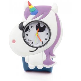 Wacky Watches Παιδικό Ρολόι Με Λουράκι Σιλικόνης Slap Μονόκερος  Wacky Watches Παιδικό Ρολόι Με Λουράκι Σιλικόνης Slap Μονόκερος