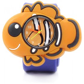 Wacky Watches Παιδικό Ρολόι Με Λουράκι Σιλικόνης Slap Νέμο  Wacky Watches Παιδικό Ρολόι Με Λουράκι Σιλικόνης Slap Νέμο