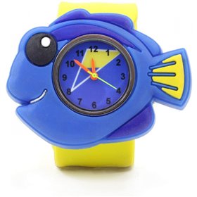 Wacky Watches Παιδικό Ρολόι Με Λουράκι Σιλικόνης Slap Dory Ψαράκι  Wacky Watches Παιδικό Ρολόι Με Λουράκι Σιλικόνης Slap Dory Ψαράκι