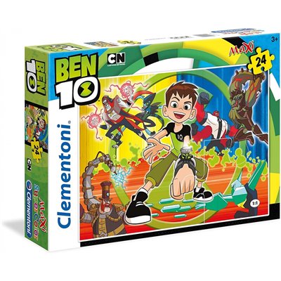 Clementoni Ben 10 Supercolor Παζλ 24 Maxi Κομμάτια 