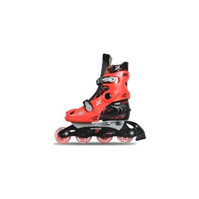ΑΘΛΟΠΑΙΔΙΑ Roller Skate Αυξομειούμενα Πατίνια 31-34, Κόκκινο 