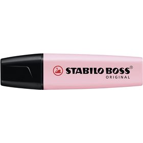 STABILO Boss Original Μαρκαδόρος Υπογράμμισης Pastel Ροζ  STABILO Boss Original Μαρκαδόρος Υπογράμμισης Pastel Ροζ