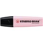 STABILO Boss Original Μαρκαδόρος Υπογράμμισης Pastel Ροζ 