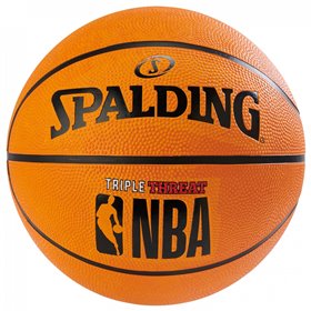 Spalding Μπάλα Μπάσκετ NBA Team Triple Threat Brick All Surface Size 7 2018 Πορτοκαλί 