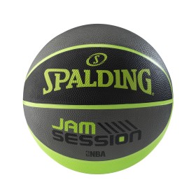 Spalding Μπάλα Μπάσκετ Jam Session Color Rubber Size 7 - Πράσινη / Μαύρη 