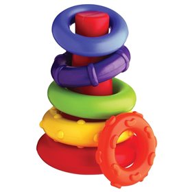 Playgro Rock And Stack Πύργος Με 6 Δακτύλους 9-36M 
