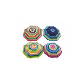 ZANNA toys Ομπρέλα Θαλάσσης 200Cm 8 Ακτίνων - 4 Σχέδια  ZANNA toys Ομπρέλα Θαλάσσης 200Cm 8 Ακτίνων - 4 Σχέδια