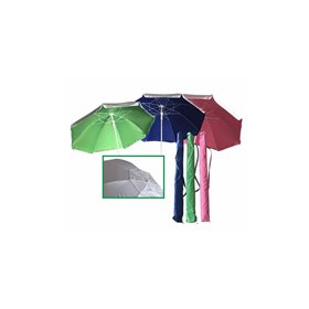 ZANNA toys Ομπρέλα 200 Cm Polyester Με Εξωτερική Ασημί Επένδυση - 3 Χρώματα  ZANNA toys Ομπρέλα 200 Cm Polyester Με Εξωτερική Ασημί Επένδυση - 3 Χρώματα