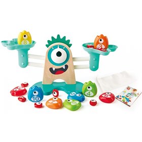 Hape Early Explorer Ξύλινη Ζυγαριά Monster Math Scale  Hape Early Explorer Ξύλινη Ζυγαριά Monster Math Scale