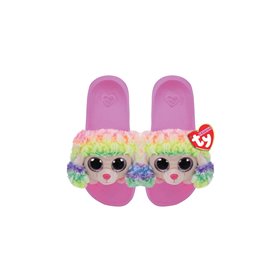 ty Πλαστικές Παντόφλες Rainbow Poodle Large 