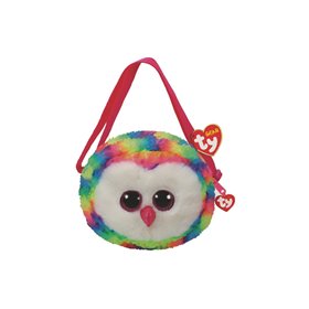 ty Gear Χνουδωτό Τσαντάκι Ώμου Κουκουβάγια Πολύχρωμο  ty Gear Χνουδωτό Τσαντάκι Ώμου Κουκουβάγια Πολύχρωμο
