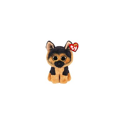 ty Beanie Boos Spirit Χνουδωτό Κλιπ Γερμανικός Ποιμενικός Καφέ 15Εκ 