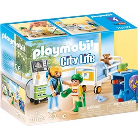 Playmobil Παιδικό Δωμάτιο Νοσηλείας 