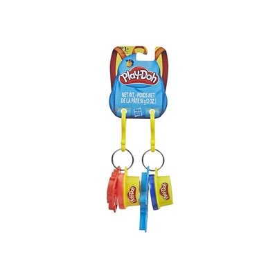 Hasbro Play-Doh Clip-On Keychain Δράκος Και Καρχαρίας 