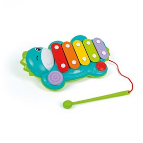 baby Clementoni Baby Βρεφικό Μουσικό Ξυλόφωνο Δεινοσαυράκι Για 18+ Μηνών 