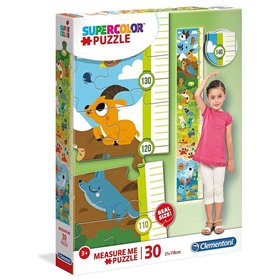 Clementoni Παιδικό Παζλ Μέτρησε Με Cuties Animals 30 Τμχ 