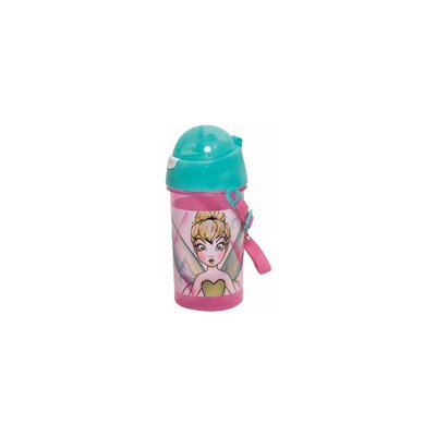 GIM Παγούρι Πλαστικό Flip 500ML Tinkerbell 