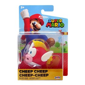 JAKKS PACIFIC Φιγούρα 7Cm Super Mario ( Cheep - Cheep ) 