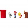 JAKKS PACIFIC Σετ Διόραμα Με 5 Φιγούρες Super Mario Dungeon (Super Mario) 