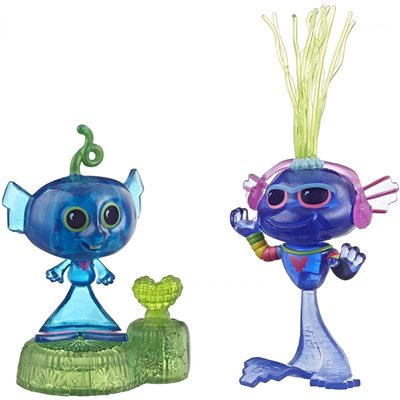 Hasbro Trolls Dreamworks World Tour Bobble (Techno Reef Bobble) 