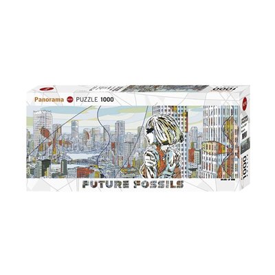 HEYE Παζλ 1000 Panorama Future Fossils: Aquapolis 