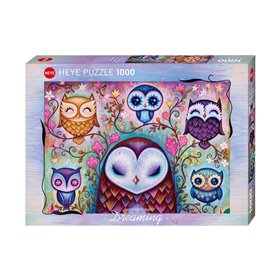 HEYE Παζλ 1000 Dreaming: Great Big Owl Κουκουβάγιες 