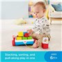 Fisher-Price Συρόμενο Βαγονάκι Με Τουβλάκια Blocks 