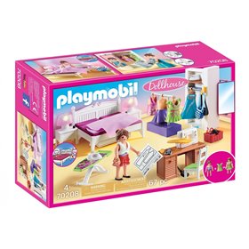 Playmobil Υπνοδωμάτιο Με Ατελιέ Ραπτικής 