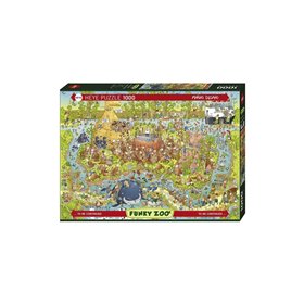 HEYE Παζλ 1000 Marino Degano: Αυστραλία Australian Habitat Funky Zoo 