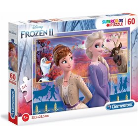 Clementoni Παιδικό Παζλ Color Frozen 60 Τμχ 