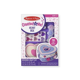 Melissa and Doug Created By Me! Heart Box Ξύλινο Κουτί Καρδιά 