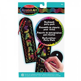 Melissa and Doug Scratch Art Activity Kit: Bookmark Party Pack Σελιδοδείκτες 