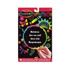Melissa and Doug Scratch Art Activity Kit: Ουράνιο Τόξο 