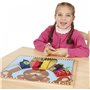 Melissa and Doug Basic Skills Puzzle Board Βασικό Σετ Δεξιοτήτων Για Ντύσιμο 