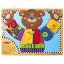 Melissa and Doug Basic Skills Puzzle Board Βασικό Σετ Δεξιοτήτων Για Ντύσιμο 