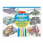 Melissa and Doug Jumbo Coloring Pad Μεγαλο Μπλοκ Ζωγραφικής Οχήματα 50 Σελ. 