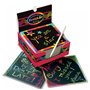 Melissa and Doug Scratch Art Box Of Rainbow Mini Φύλλα Σημειώσεων 125 Τεμ Με Θήκη 