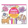 Melissa and Doug Jumbo 50 Μεγάλο Μπλοκ Ζωγραφικής 50 Σελ. - Ροζ 