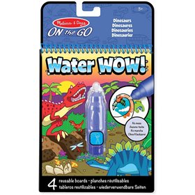 Melissa and Doug Water Wow Dinosaurs On The Go Βιβλίο Ζωγραφικής Με Νερό - Δεινόσαυροι 