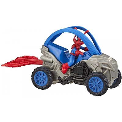 Hasbro Spiderman Rip N Go Spiderham Stunt Όχημα Και Φιγούρα 