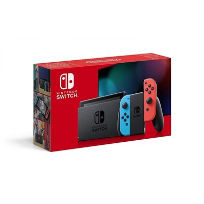 Nintendo Switch 32GB (Neon Red/Neon Blue) Joy-Con 