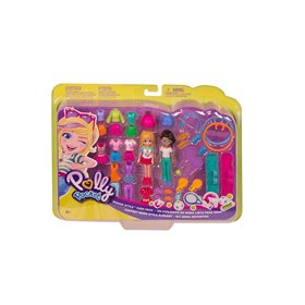 Mattel Polly Pocket Και Φίλη Με Ρούχα Και Αθλητικά Αξεσουάρ - Servin Style Fashion Pack 
