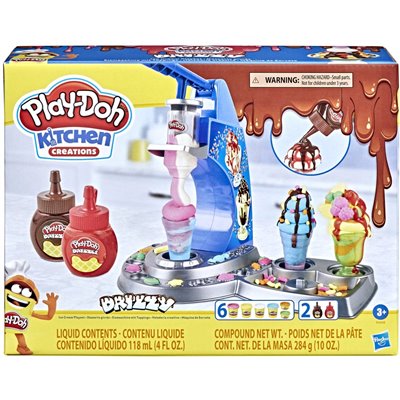 Hasbro Play-Doh Kitchen Creations Drizzy Ice Cream Playset 