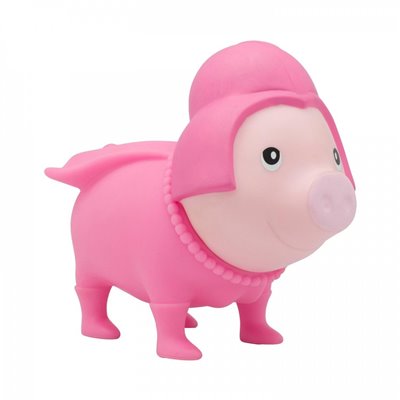 Lilalu Biggys Γουρουνάκι Κουμπαράς Πλαστικός Ροζ Piggy Bank Pink Star 