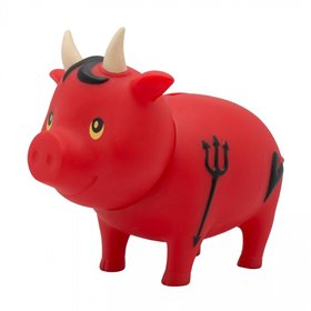 Lilalu Biggys Γουρουνάκι Κουμπαράς Πλαστικός Διαβολάκι Piggy Bank Devil  Lilalu Biggys Γουρουνάκι Κουμπαράς Πλαστικός Διαβολάκι Piggy Bank Devil